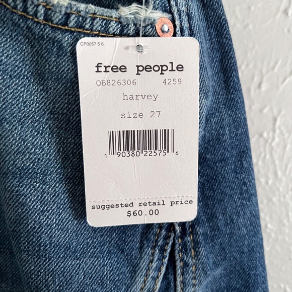 Free People We The Free Harvey Denim Mini Skirt Size 27 NWT - Picture 5 of 10
